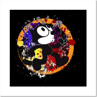 Felix The Cat Colour Posters and Art